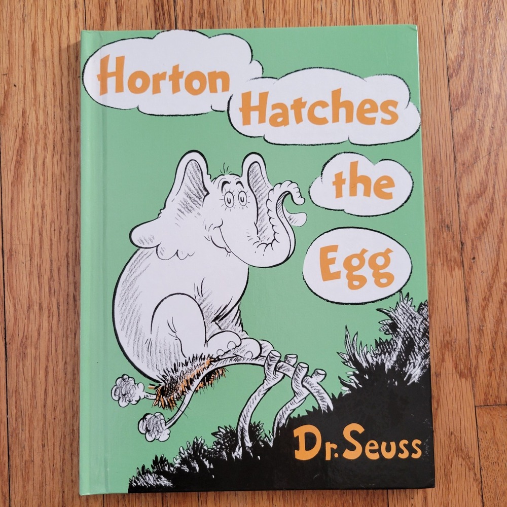 Dr Seuss Horton Hatches the Egg Childrens Classic Story Book HC Gift 1991